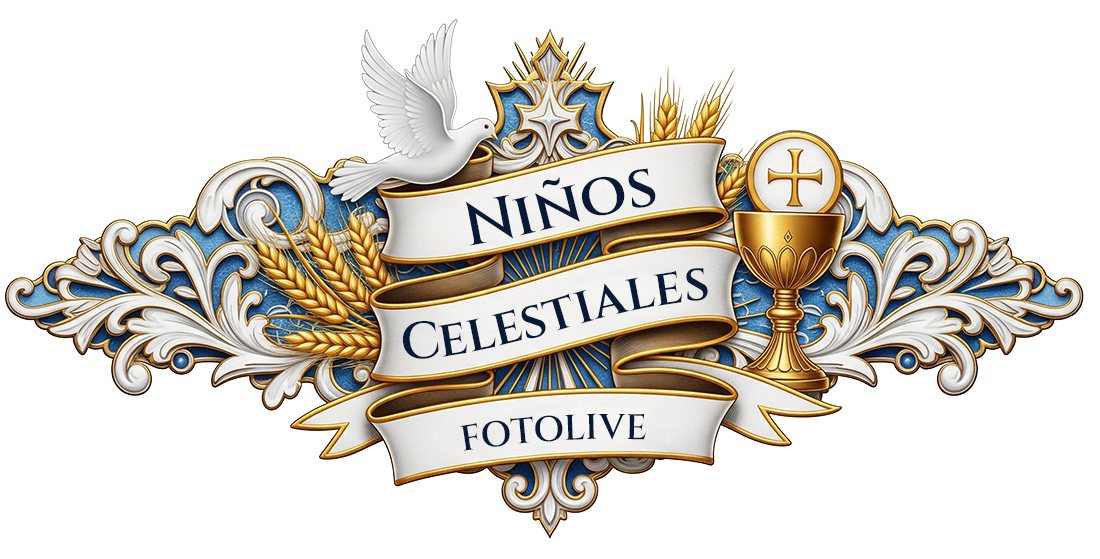 Heraldo Niños Celestiales Niños Celestiales · Retrato Fine Art para Bautizo y Primera Comunión · FOTOLIVE