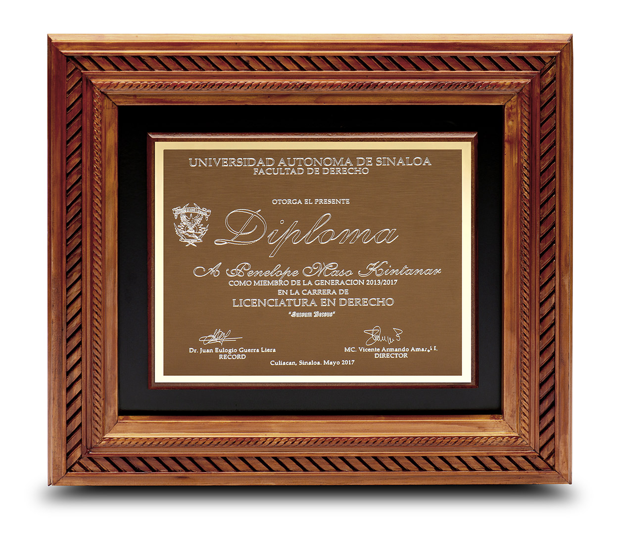 Diploma Modelo EMPERADOR
