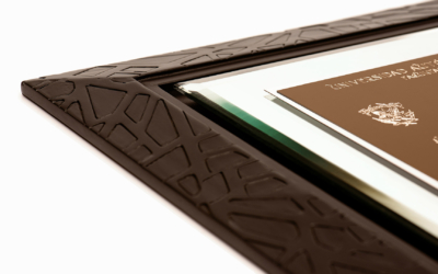 Diploma de Graduacion Modelo Imperial Color Chocolate 04