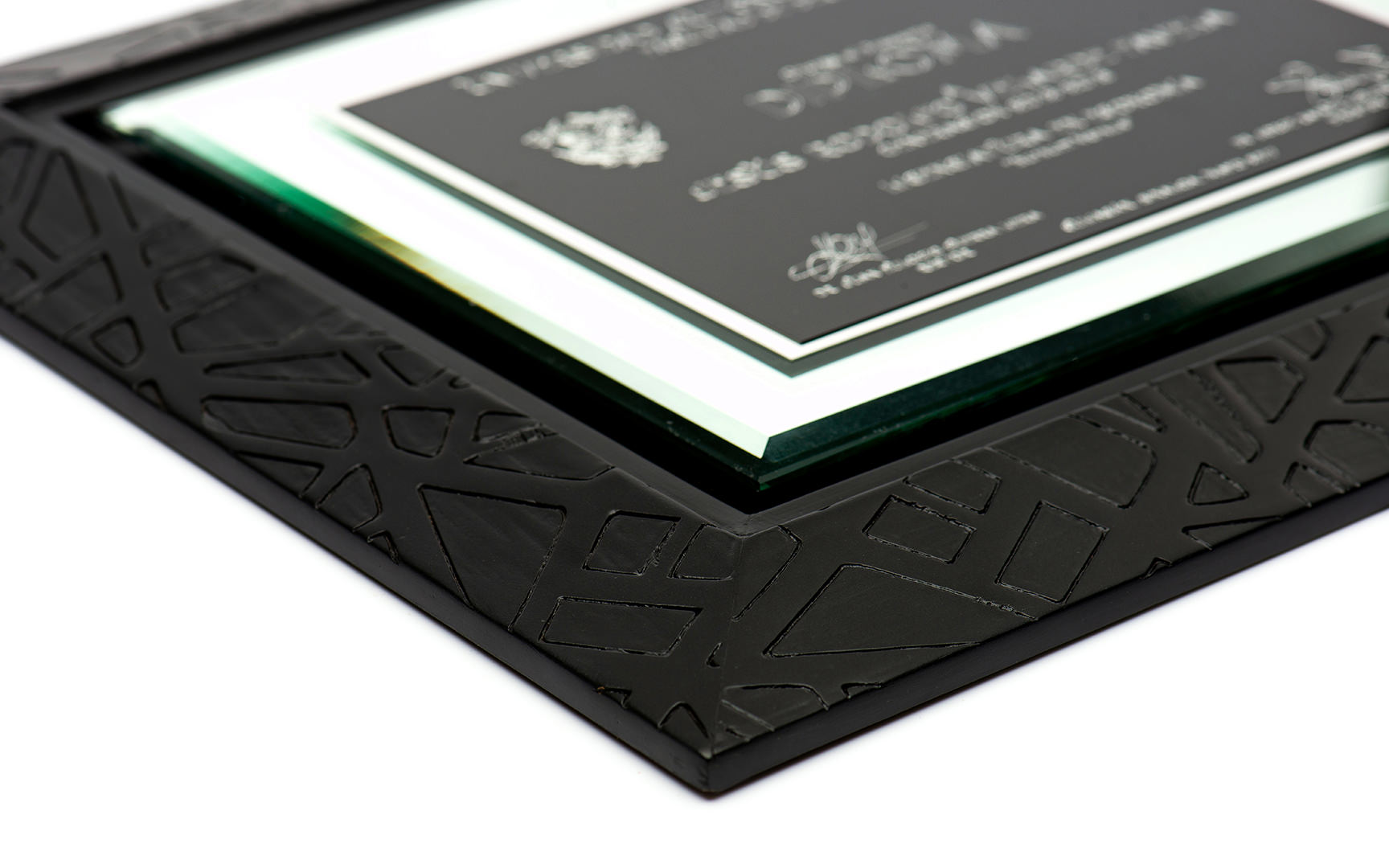 Diploma de Graduacion Modelo Imperial Color Negro 03